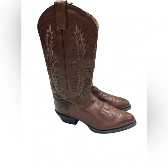 Vintage Tony Lama Made in Mexico Western Boots size 7EE Bw3